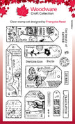 Woodware Clear Singles Tag Collection 6 in x 8 in Stamp