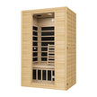 Blisspod, Vienna, Far Infrared Sauna Canadian Hemlock Very Low EMF Sauna, 7 Heaters – 3 Persons