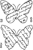 Woodware Clear Singles Torn Paper Butterflies 3 in x 4 in Stamp