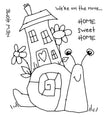 Woodware Clear Singles - Snail On The Move