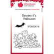 Woodware Clear Singles Spooky Night 4 in x 6 in Stamp Set