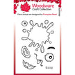 Woodware Clear Singles Blot Monster 4 in x 6 in Stamp Set
