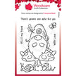 Woodware Clear Singles Forest Gnome 4 in x 6 in Stamp