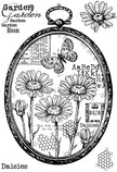 Woodware Clear Singles Daisy Frame 4 in x 6 in Stamp