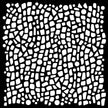 Woodware Pebble Dash 6 in x 6 in Stencil