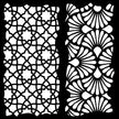 Woodware Arabesque 6 in x 6 in Stencil