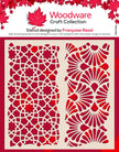 Woodware Arabesque 6 in x 6 in Stencil
