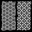 Woodware Garden Screen 6 in x 6 in Stencil