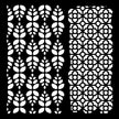 Woodware Medina 6 in x 6 in Stencil