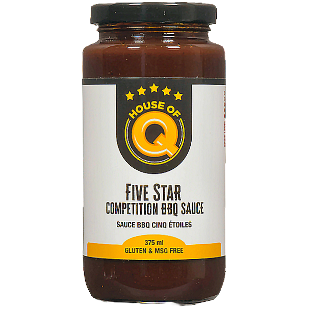 House Of Q Five Star Competition BBQ Sauce - 375 ml