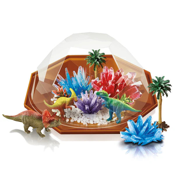 4M - Terrarium à cristaux de dinosaure