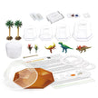 4M - Terrarium à cristaux de dinosaure