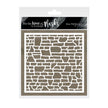 For The Love Of Masks - Stone Wall