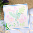 For the Love of Masks - Nature's Garden Centrepiece - Hummingbird