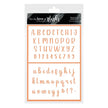 For the Love of Masks - Brush Script Alphabet Set