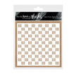 For the Love of Masks - Ink & Twist - Basket Weave