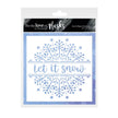For the Love of Masks - Let It Snow Centrepiece