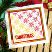 For the Love of Masks - Stitched Snowflake Tiles