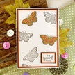 For the Love of Stamps - Beautiful Butterflies