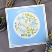 For the Love of Stamps - A Circle of Anemones