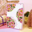 For the Love of Stamps - A Circle of Christmas Roses