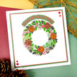 For the Love of Stamps - A Circle of Festive Foliage
