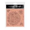 For the Love of Stamps - A Circle of Poinsettias