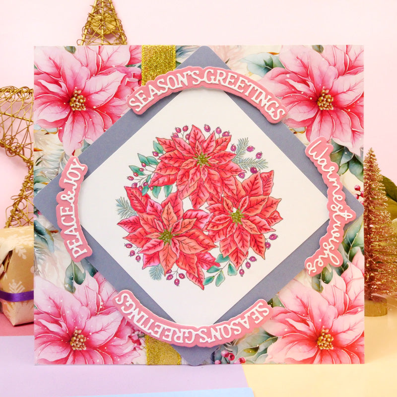 Moonstone Dies - Festive Essential Arched Sentiments