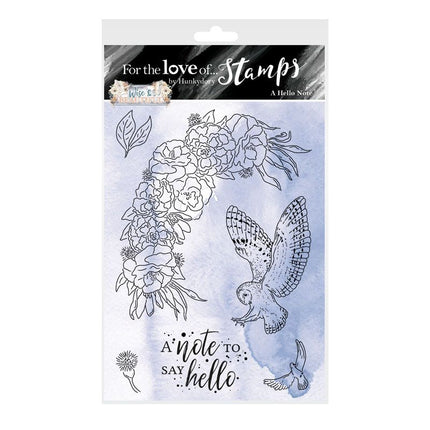 A Hello Note A6 Stamp Set