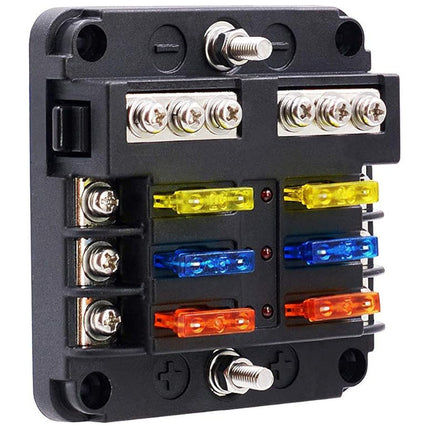 6-way fuse holder for ATO fuse