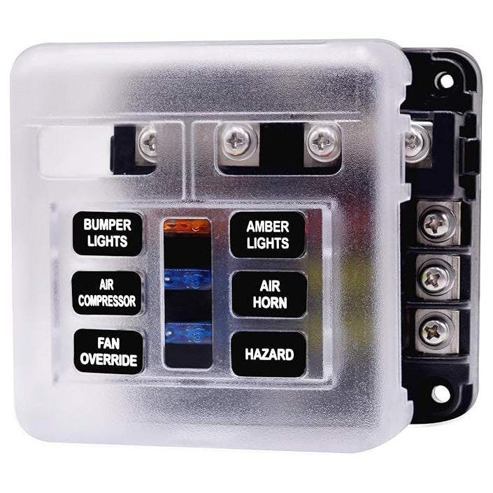 6-way fuse holder for ATO fuse
