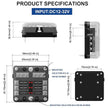6-way fuse holder for ATO fuse