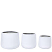 Fabi - White Brass Floor Planter
