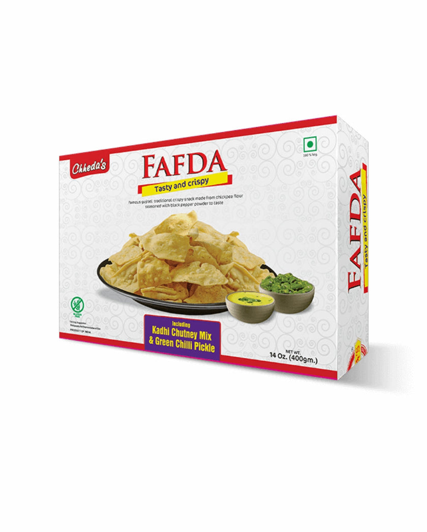 Chheda's Fafda with Chutney & Pickle 400gm