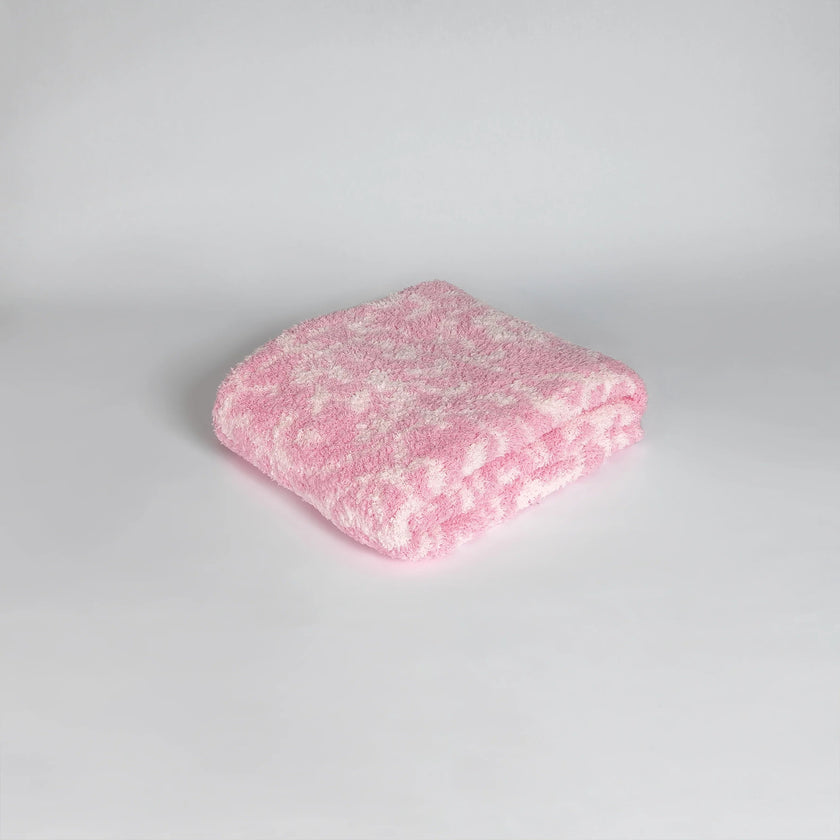Cotton Candy Fairy Garden Print Toddler Blanket