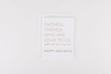 Faithful Friends