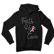 Faith Hope Cure Breast Cancer Rhinestone Shirt – Pink Ribbon Sparkle Bling Tee | Blingdazzel