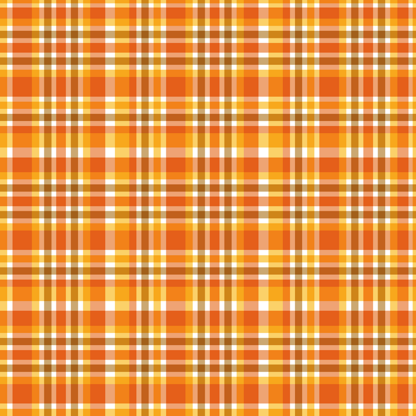 Fall Plaid Pattern 11 Adhesive Vinyl