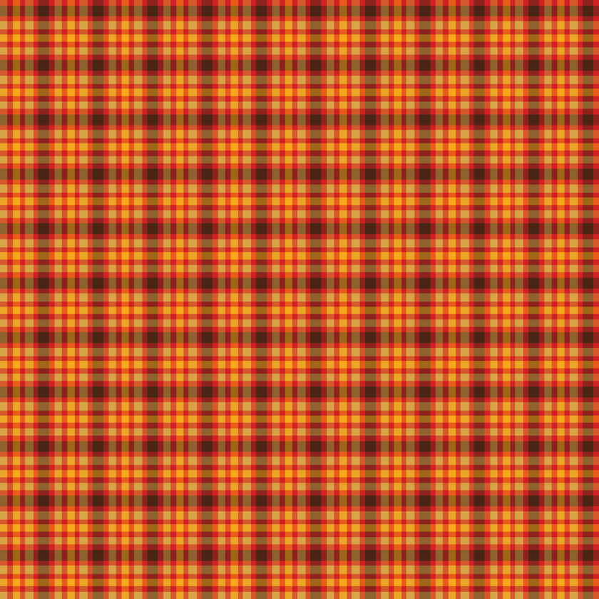 Fall Plaid Pattern 10 Adhesive Vinyl