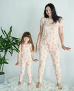 Pyjama en bambou à manches courtes pour femme (motif Plantastic)