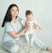 Bamboo Footies with Two Way Zipper (Lion Tiger & Bears Print)