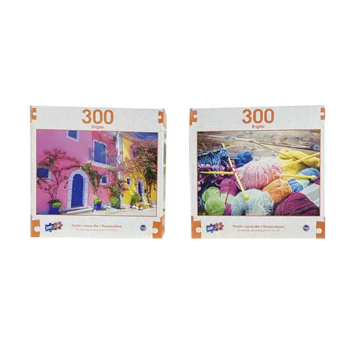 Famous-Toys - Puzzle - 300Pc Brights Collection Assorted