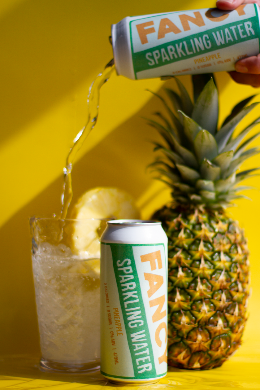 Fancy Sparkling Water – Pineapple | Tropical Sparkling Water