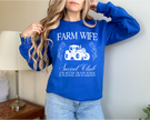Farm Wife Social Club Unisex Crewneck | Farm Apparel | Prairie Clothing