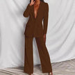 Fashion Business Women's Clothing Long Sleeve Trousers Suit