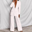 Fashion Business Women's Clothing Long Sleeve Trousers Suit