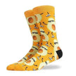Fashion Creative Hamburger Pizza Alien Men Socks Cute Series