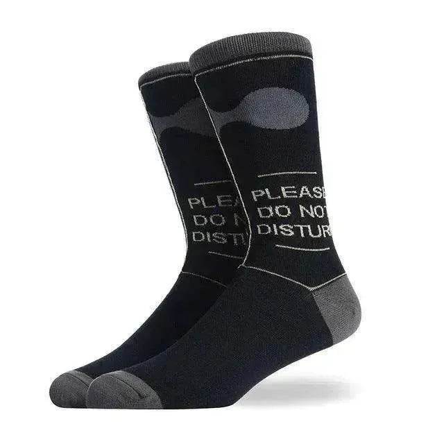 Fashion Creative Hamburger Pizza Alien Men Socks Cute Series