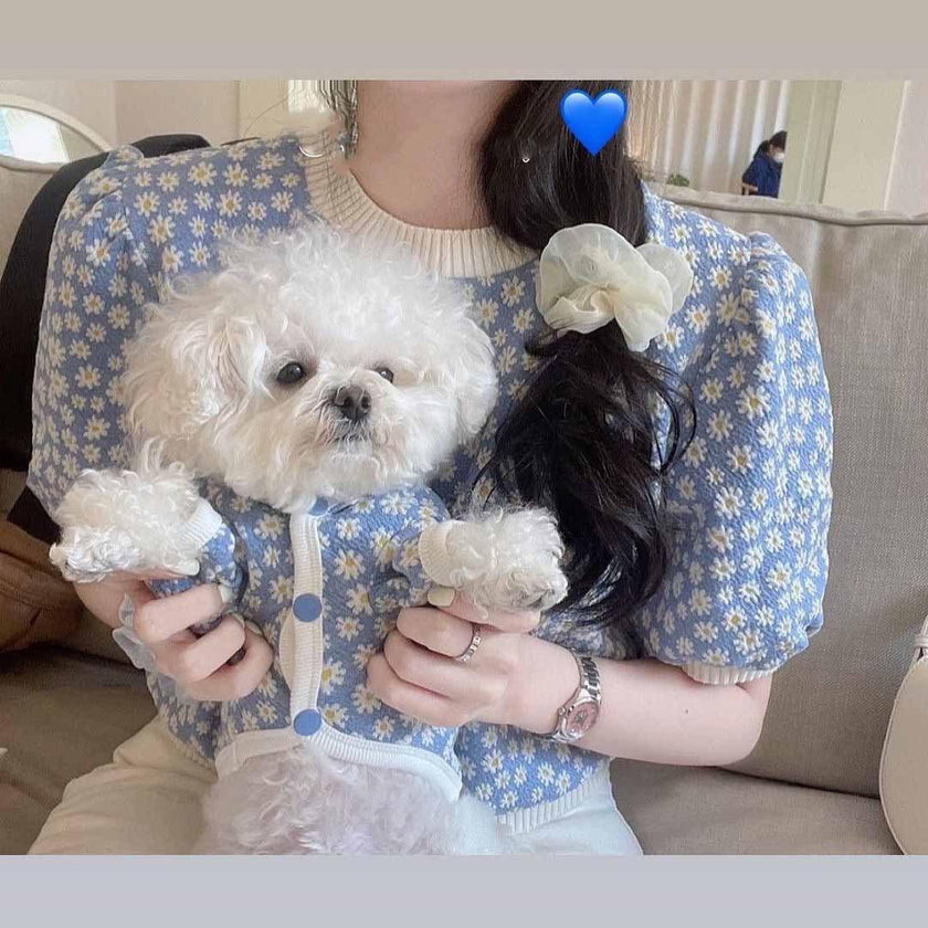 Fashion Cute And Simple Pet Dog Printing Clothes
