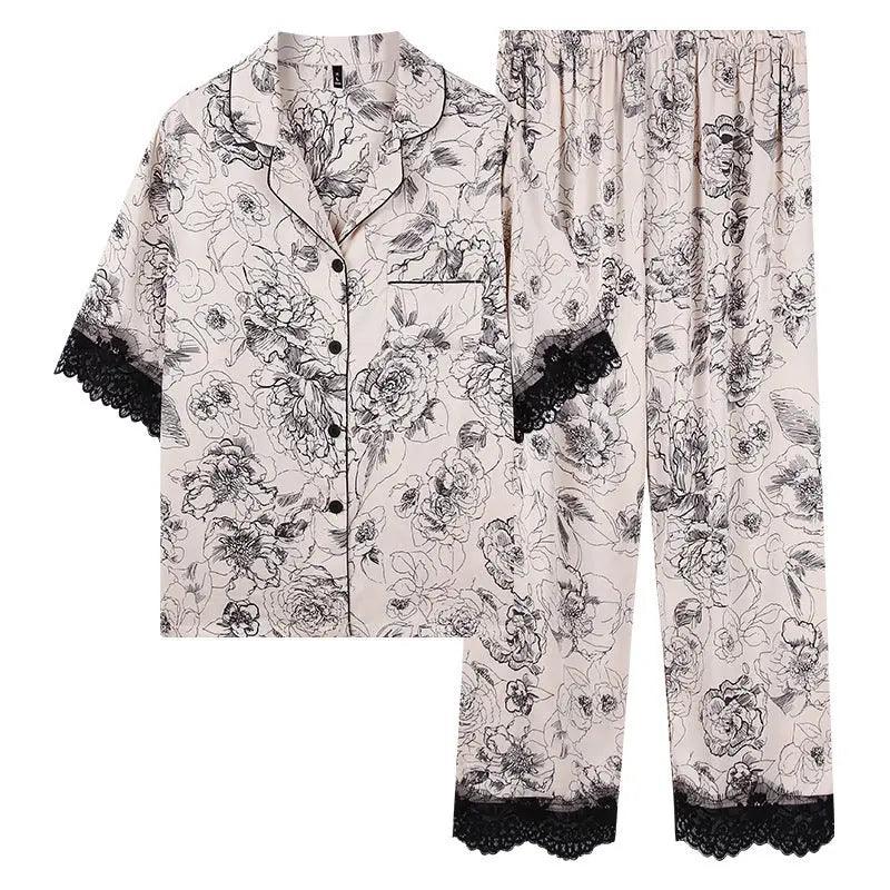 Fashion New Silk Pajamas For Women